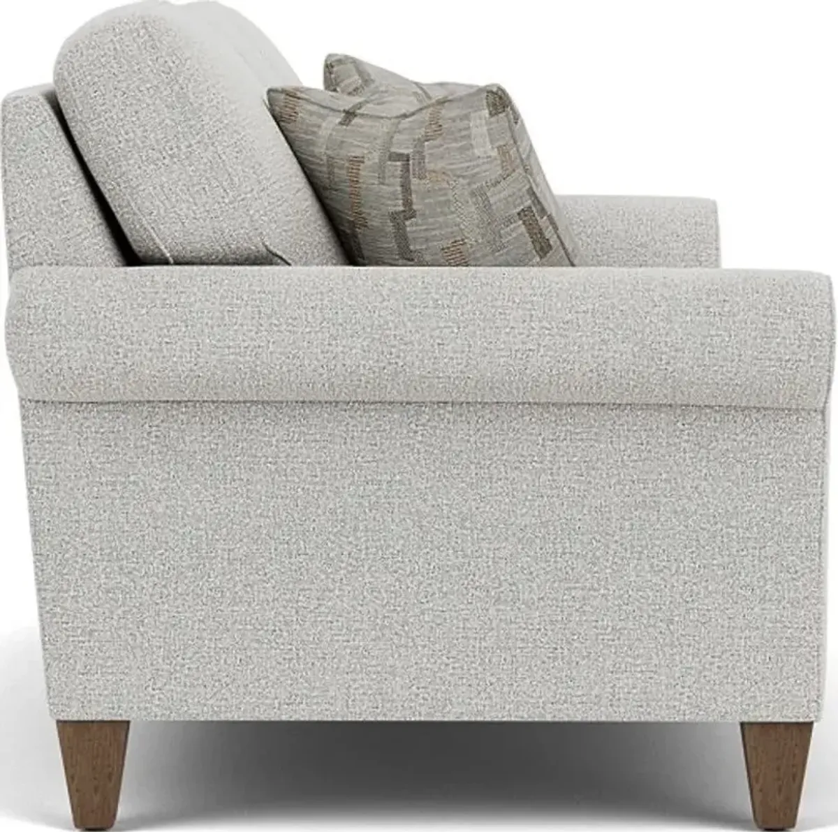 Flexsteel Westside Silver Glacier Sofa