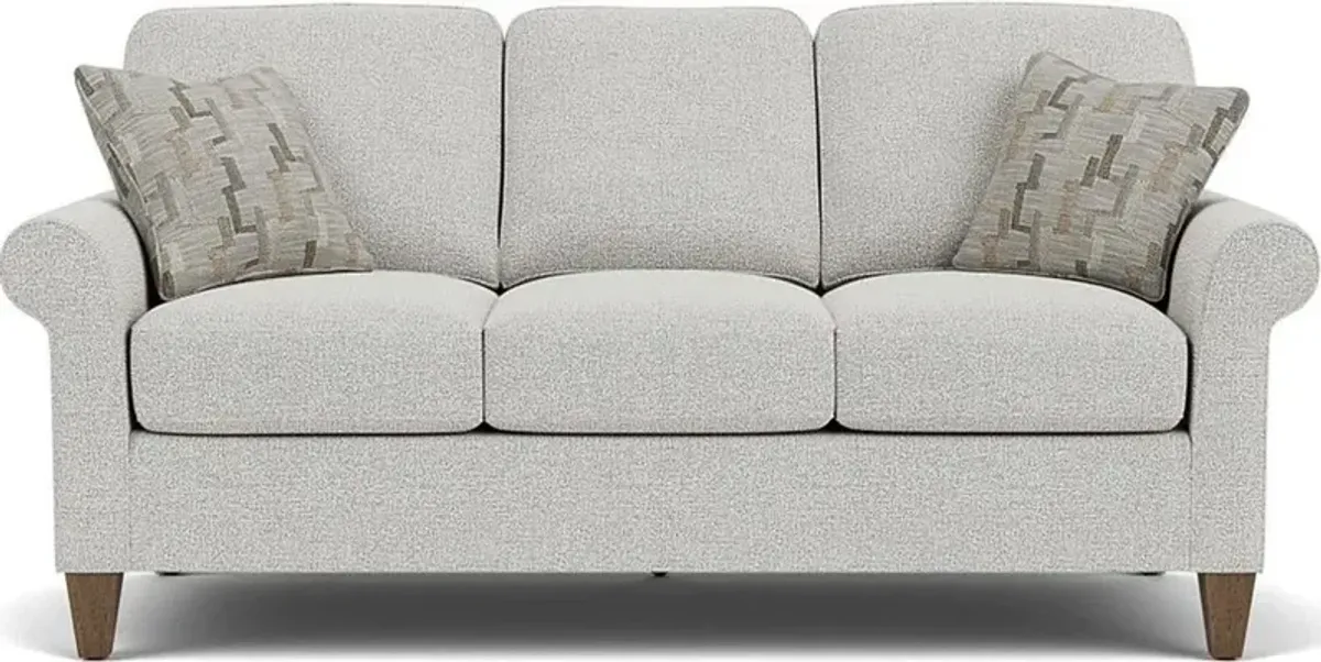 Flexsteel Westside Silver Glacier Sofa