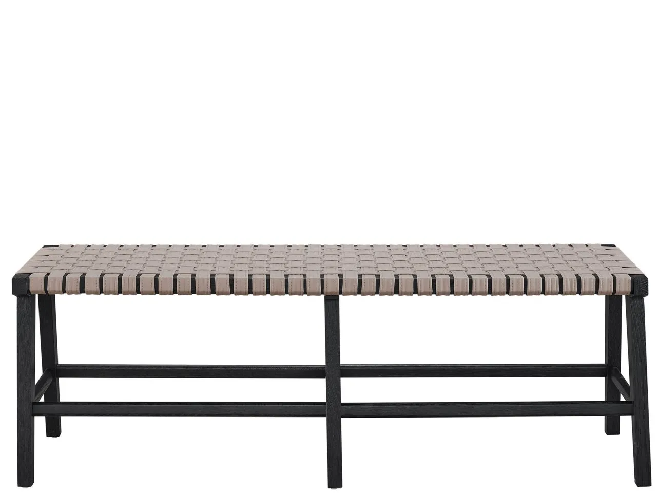 MODERN FARMHOUSE HARLYN BLACK/LIGHT GRAY BENCH