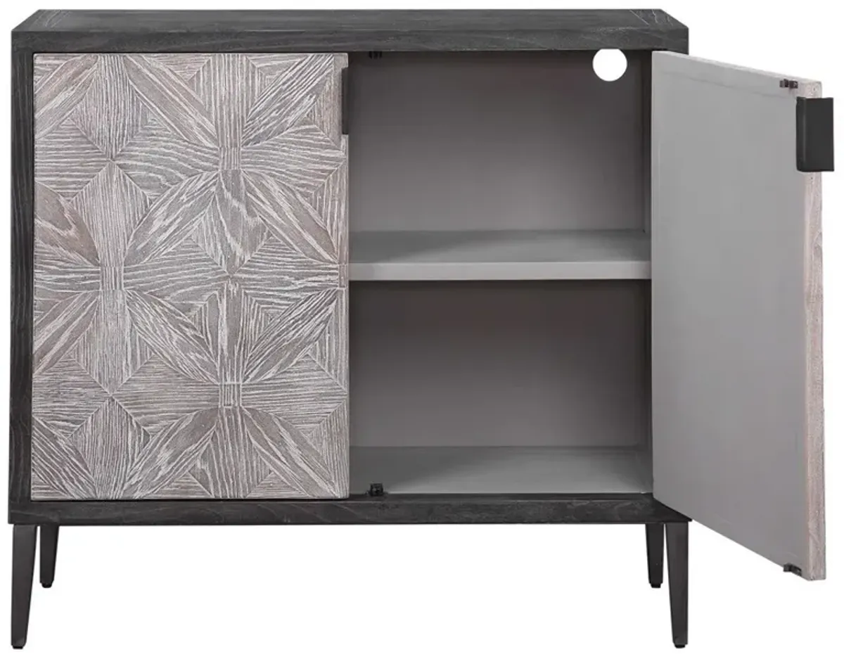 Uttermost Laurentia Light Gray Accent Cabinet