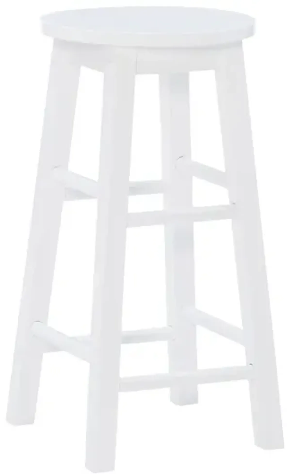 Linon 24 Inch Counter Stool White