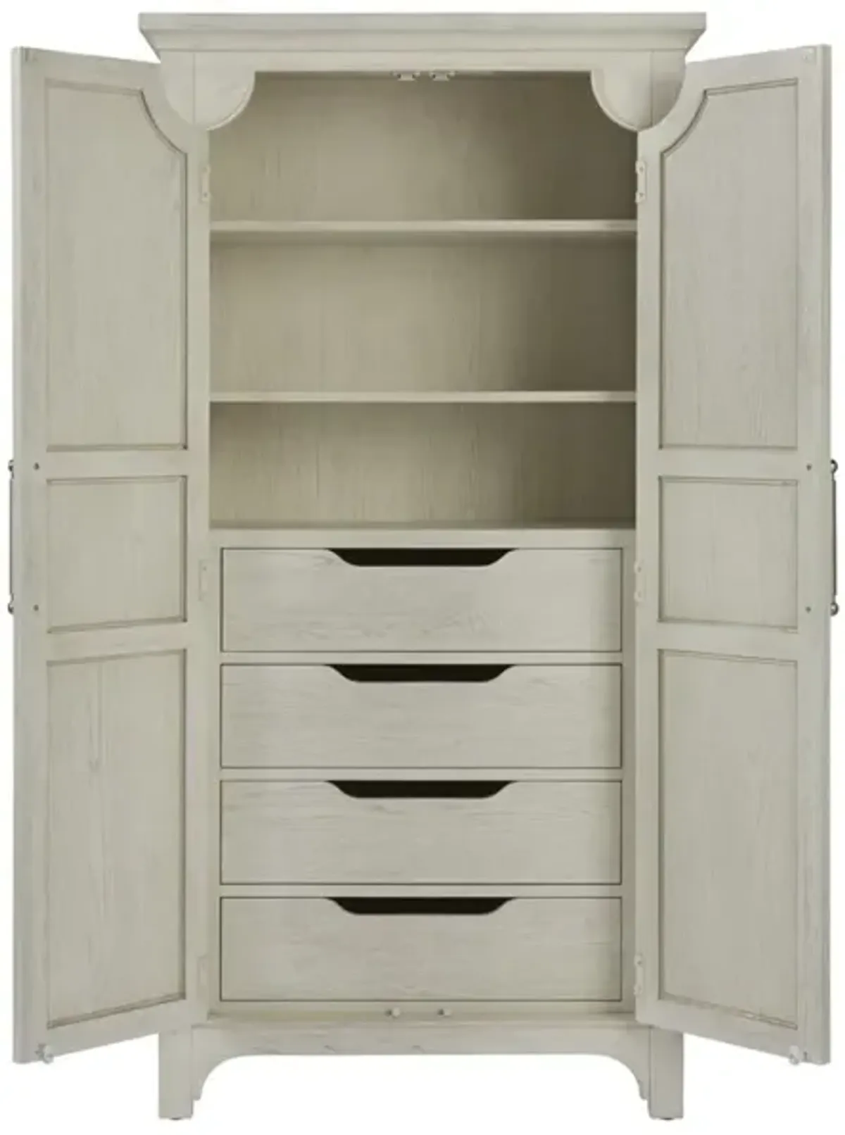 Universal Escape Coastal Living Home Sandbar Narrow Armoire Cabinet