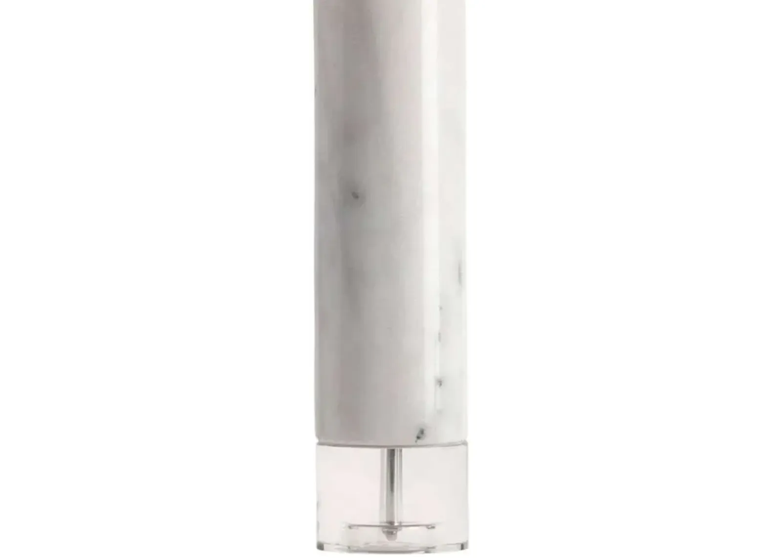 Crestview Sheffield White Table Lamp