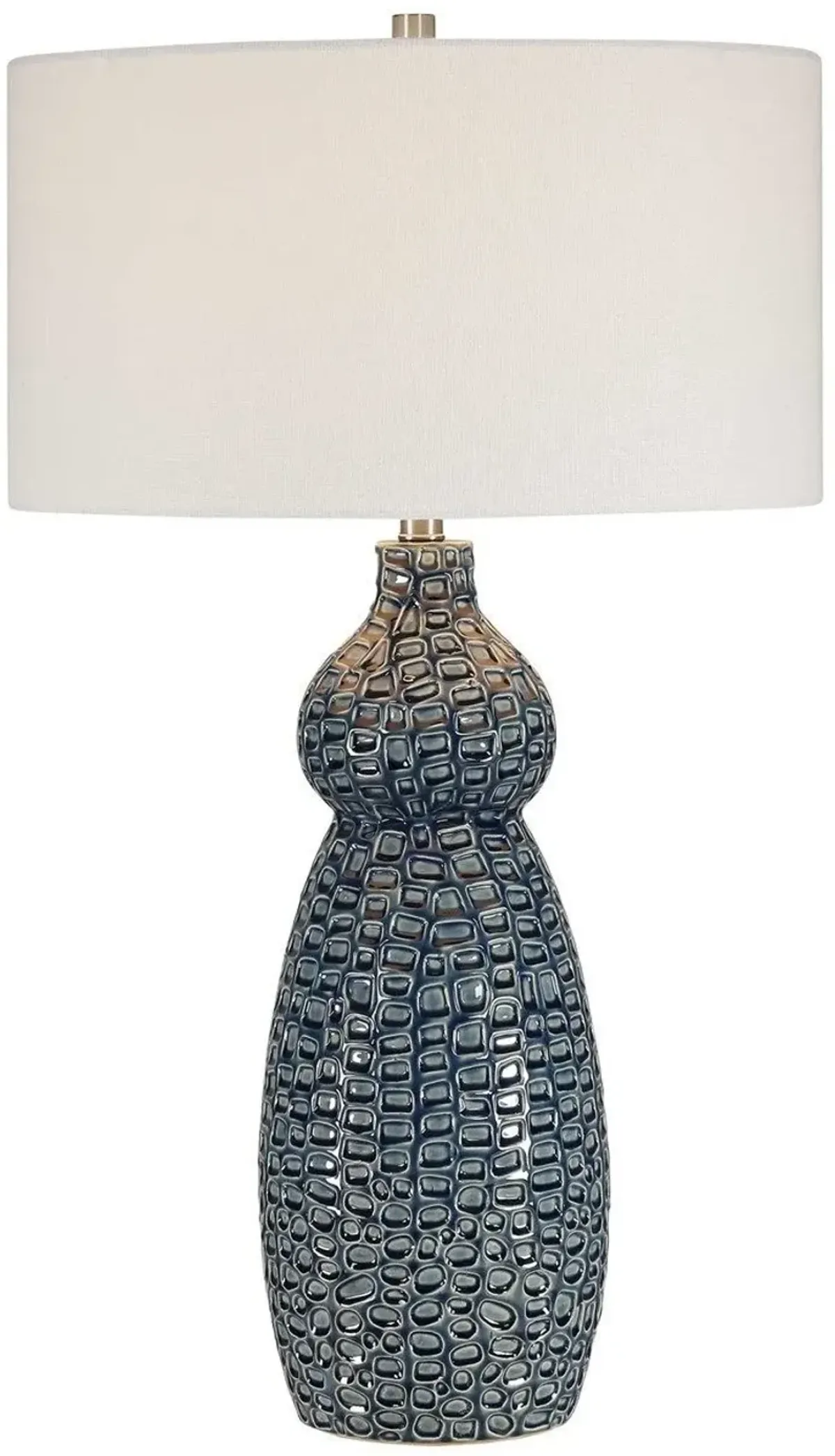 Uttermost Holloway Deep Cobalt Blue Table Lamp