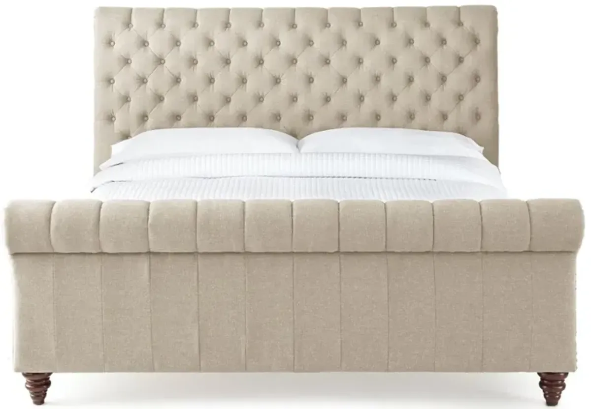 Steve Silver Swanson Sand Upholstered King Headboard