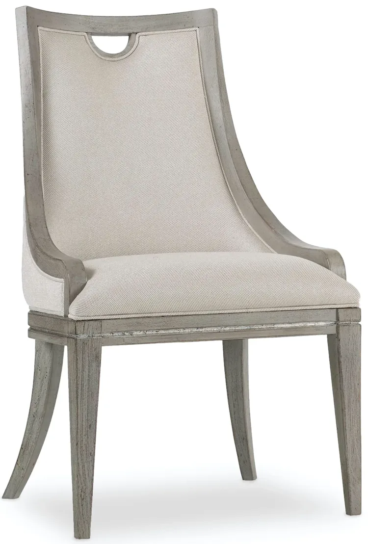 SANCTUARY UPHOLSTERED SIDE CHAIR