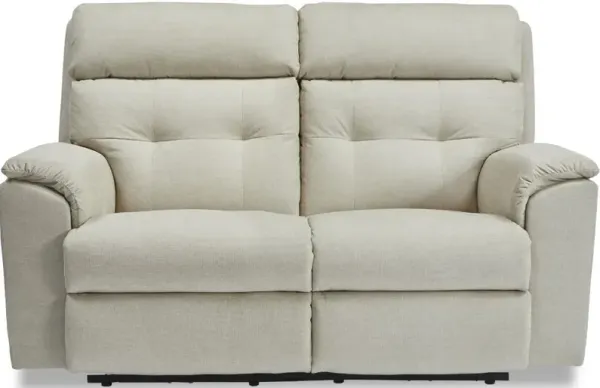 Flexsteel Mason Cashmere Power Reclining Loveseat