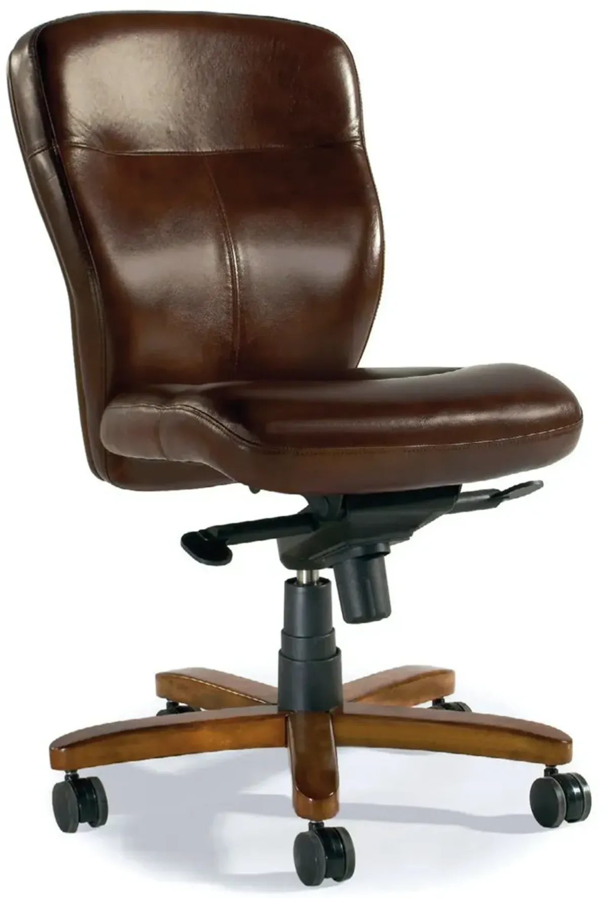 Hooker Furniture Padovanelle Mogano Sasha Executive Swivel Tilt Leather Office Chair