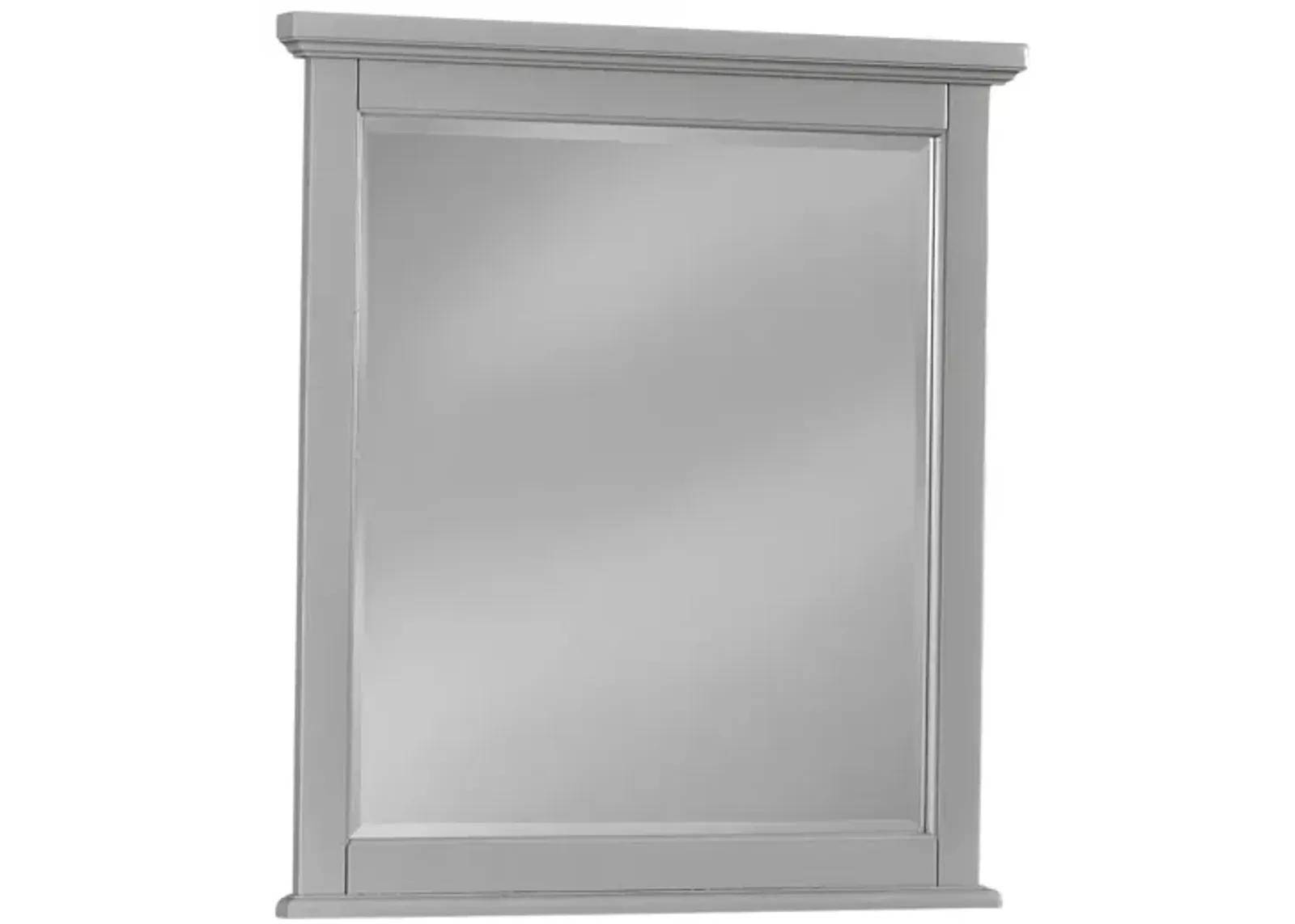 Vaughan-Bassett Bonanza Gray Small Landscape Mirror