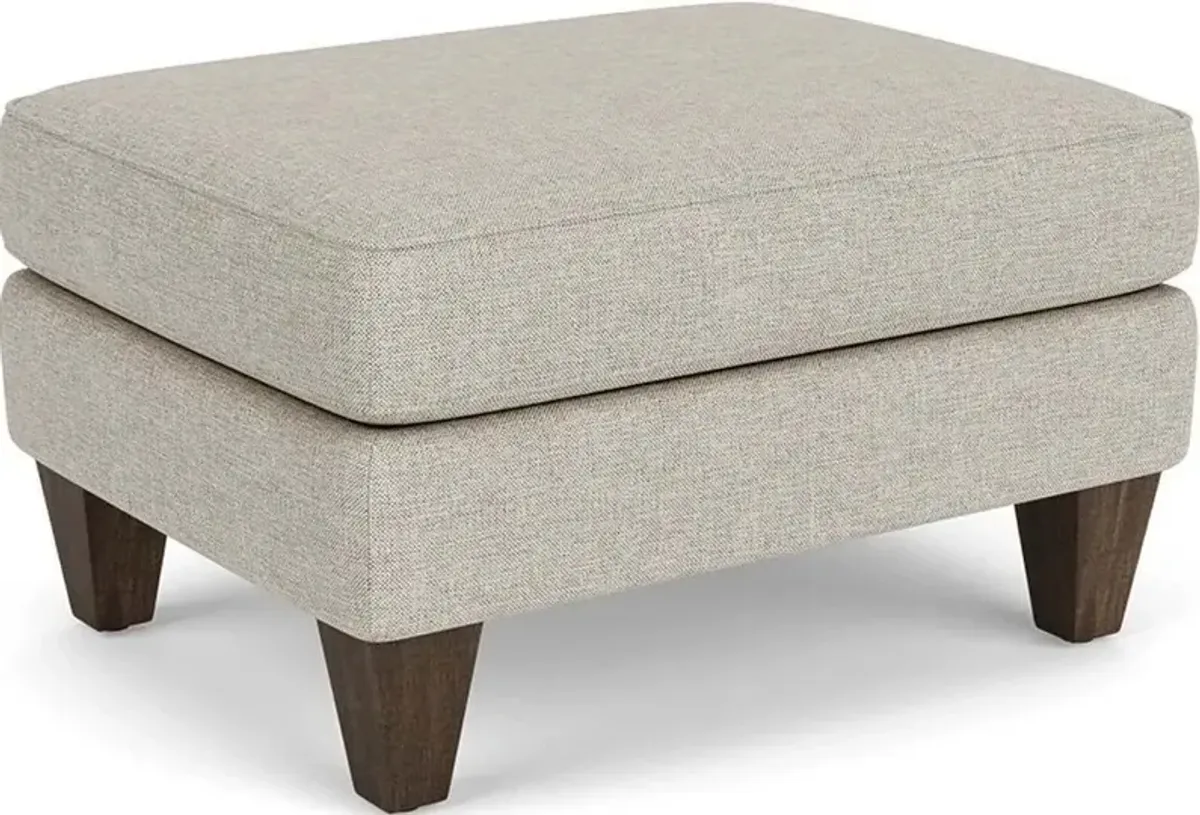 Flexsteel Westside Silver Driftwood Ottoman