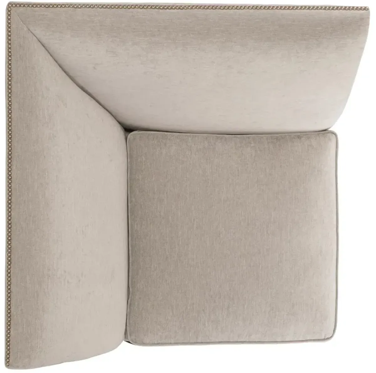 Bernhardt Palisades Fabric Corner Chair Without Pillows