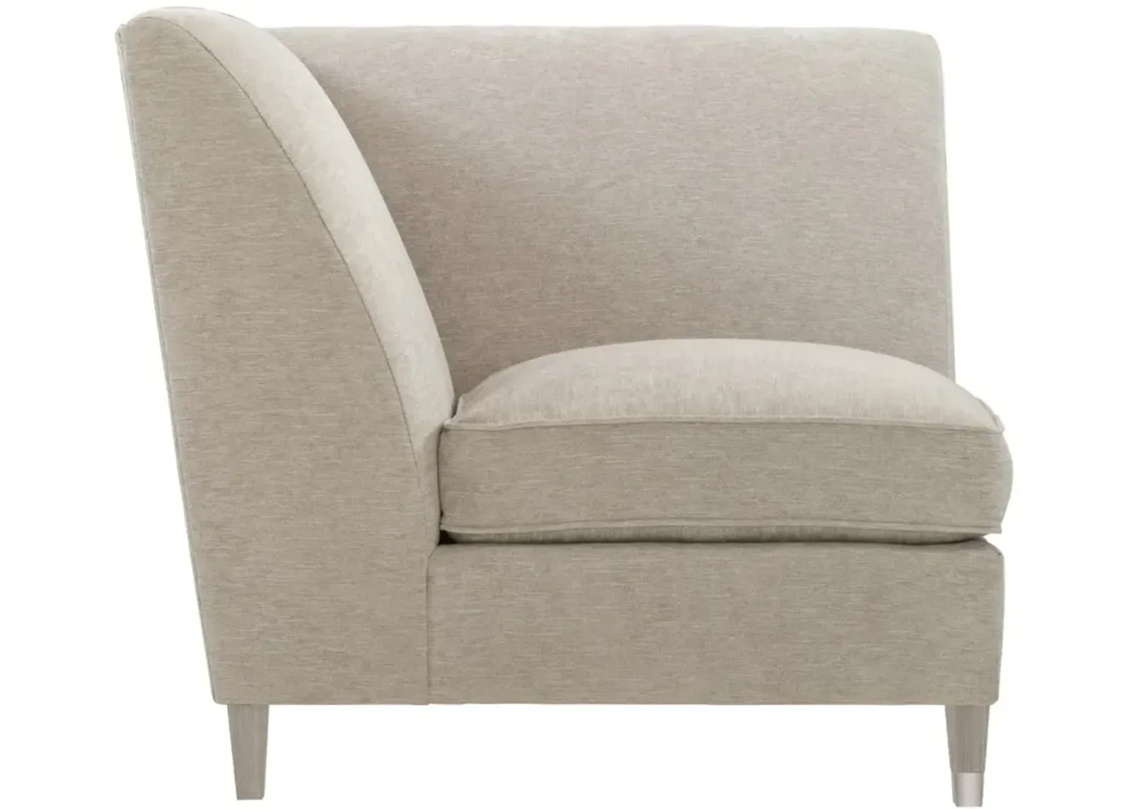 Bernhardt Palisades Fabric Corner Chair Without Pillows