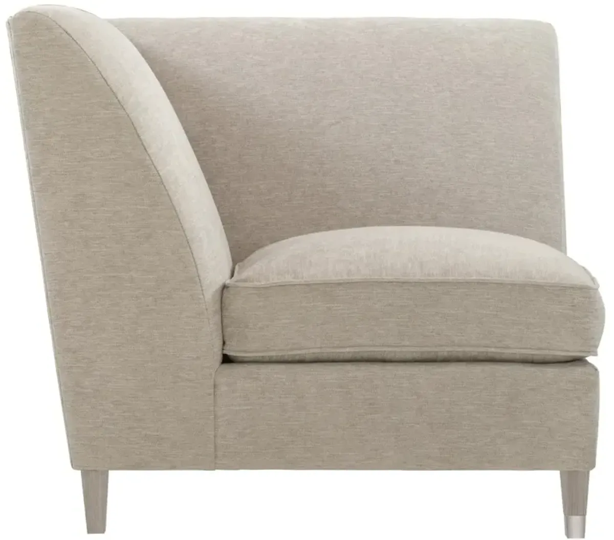 Bernhardt Palisades Fabric Corner Chair Without Pillows