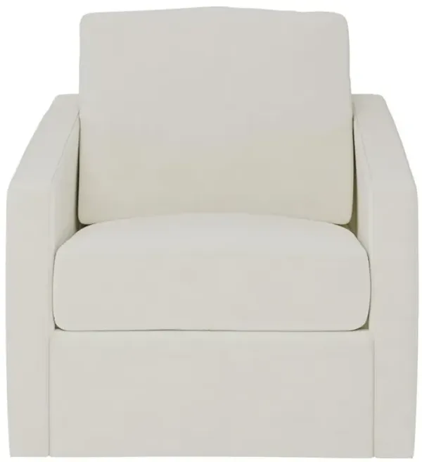 Bernhardt Landry Leather Swivel Chair