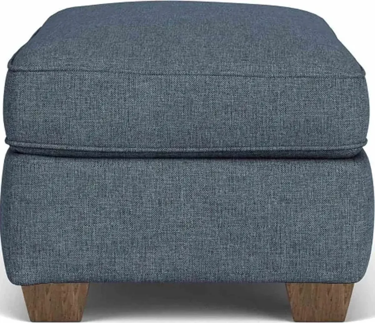 Flexsteel South Haven Blue Dusk Cocktail Ottoman