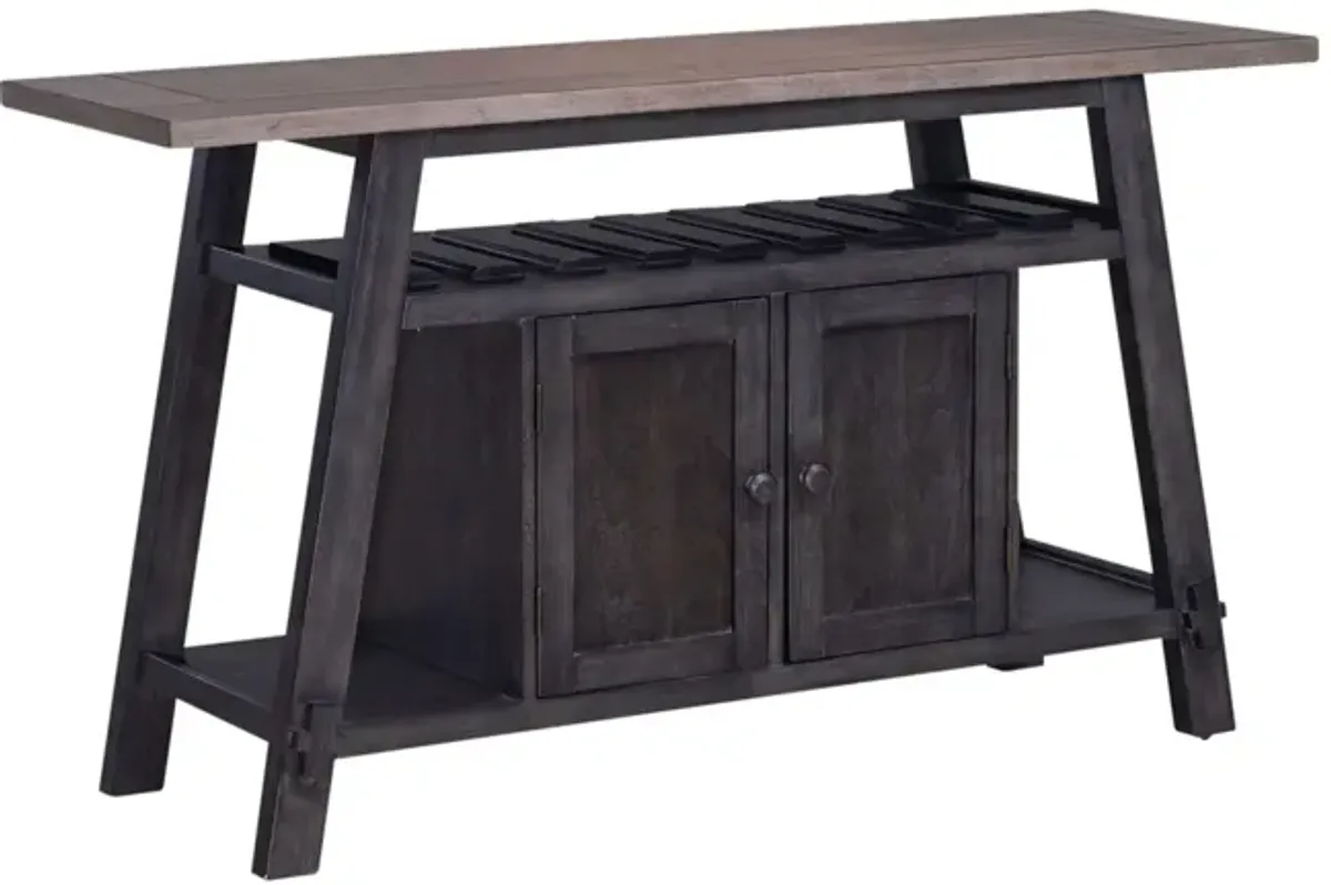 Liberty Furniture Lawson Slate/Weathered Gray Server