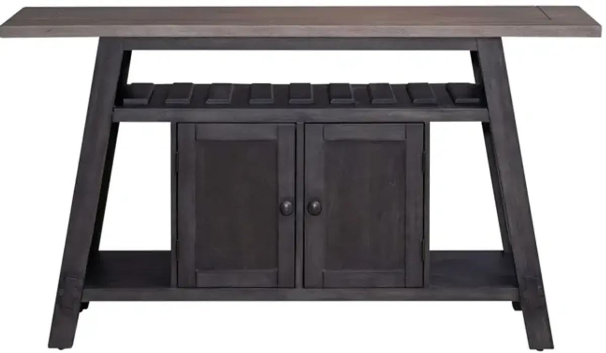 Liberty Furniture Lawson Slate/Weathered Gray Server