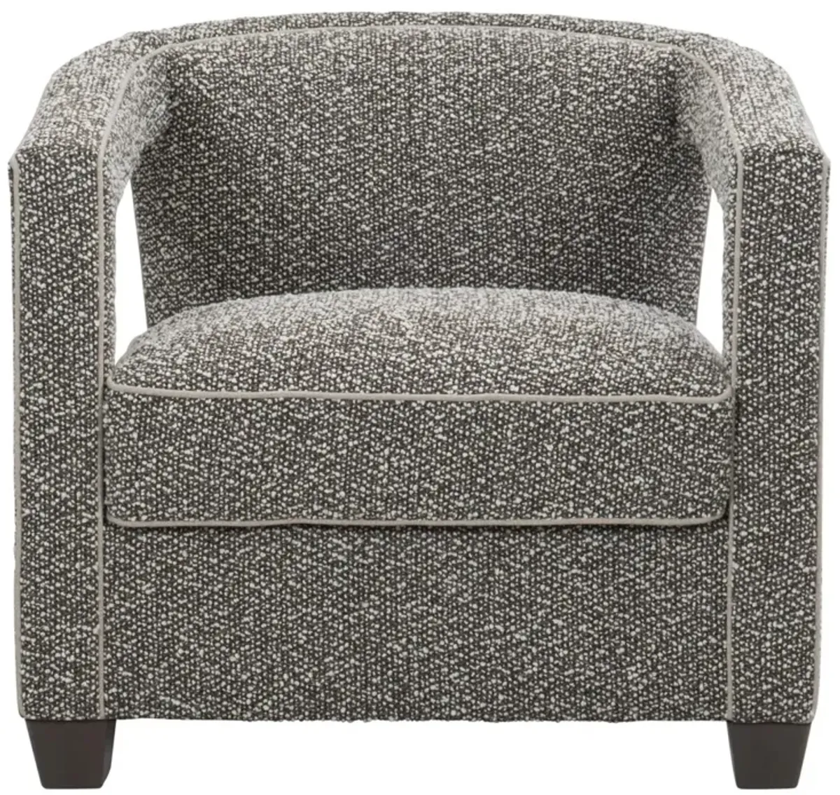 Bernhardt Alana Fabric Barrel Chair Without Nails