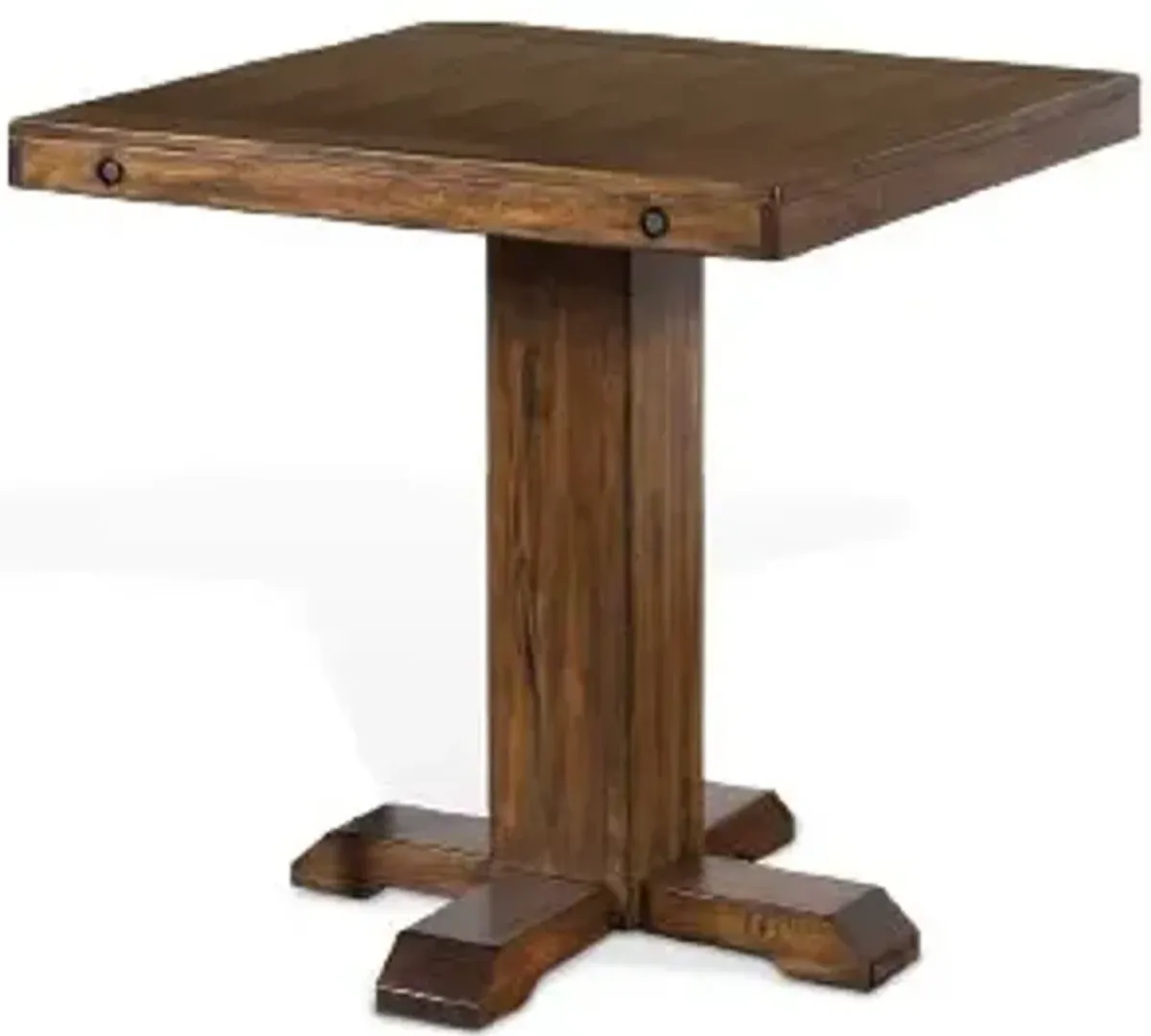 TUSCANY VINTAGE MOCHA PUB TABLE