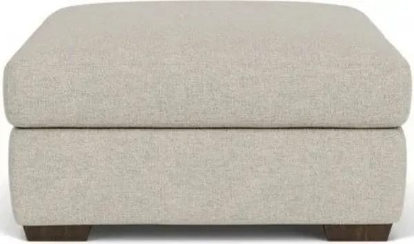Flexsteel Collins Driftwood Square Cocktail Ottoman