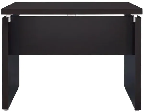 Coaster Skylar 39 Inch Engineered Wood Writing Desk Cappuccino