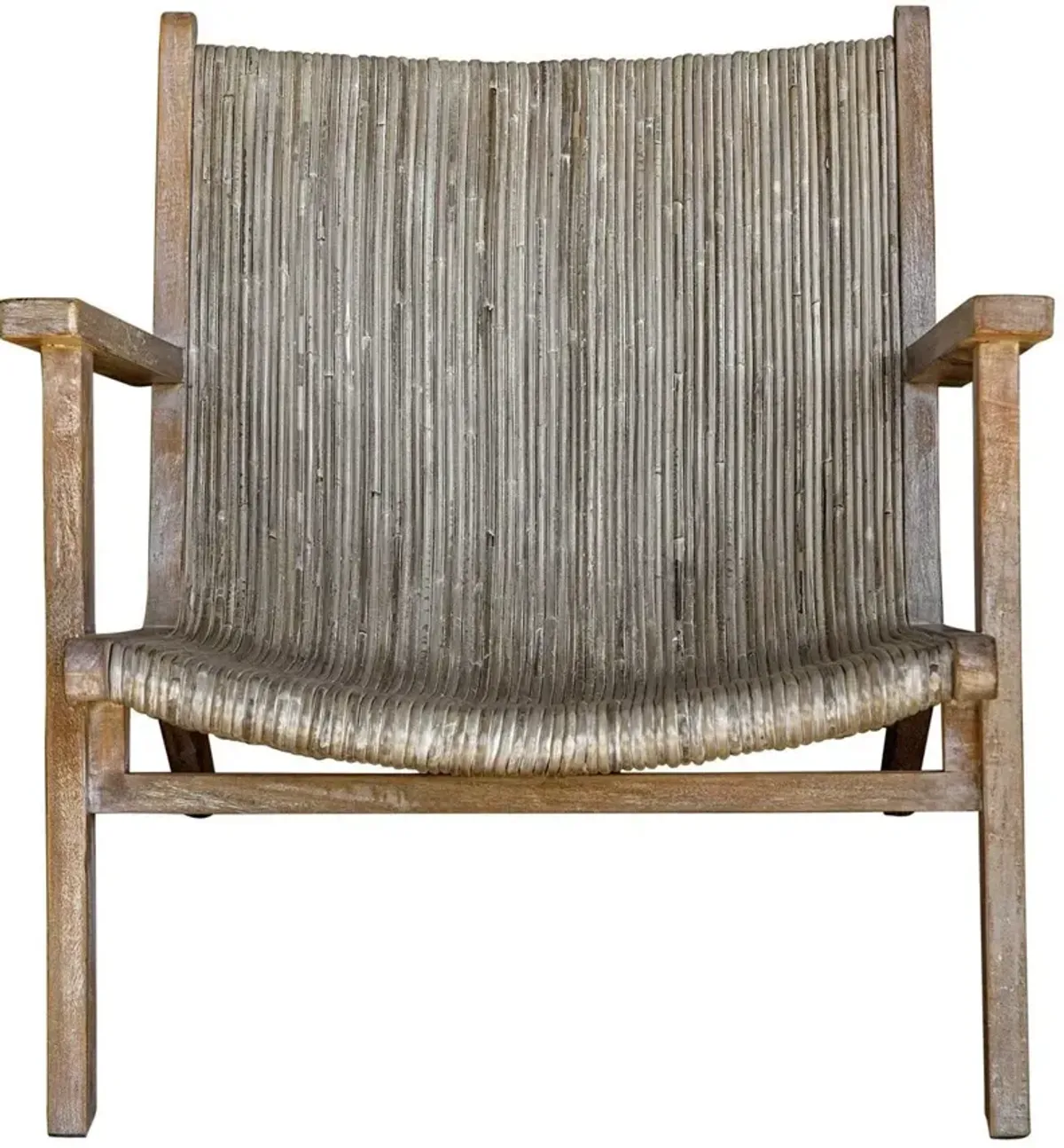 Uttermost Aegea Natural Rattan Accent Arm Chair