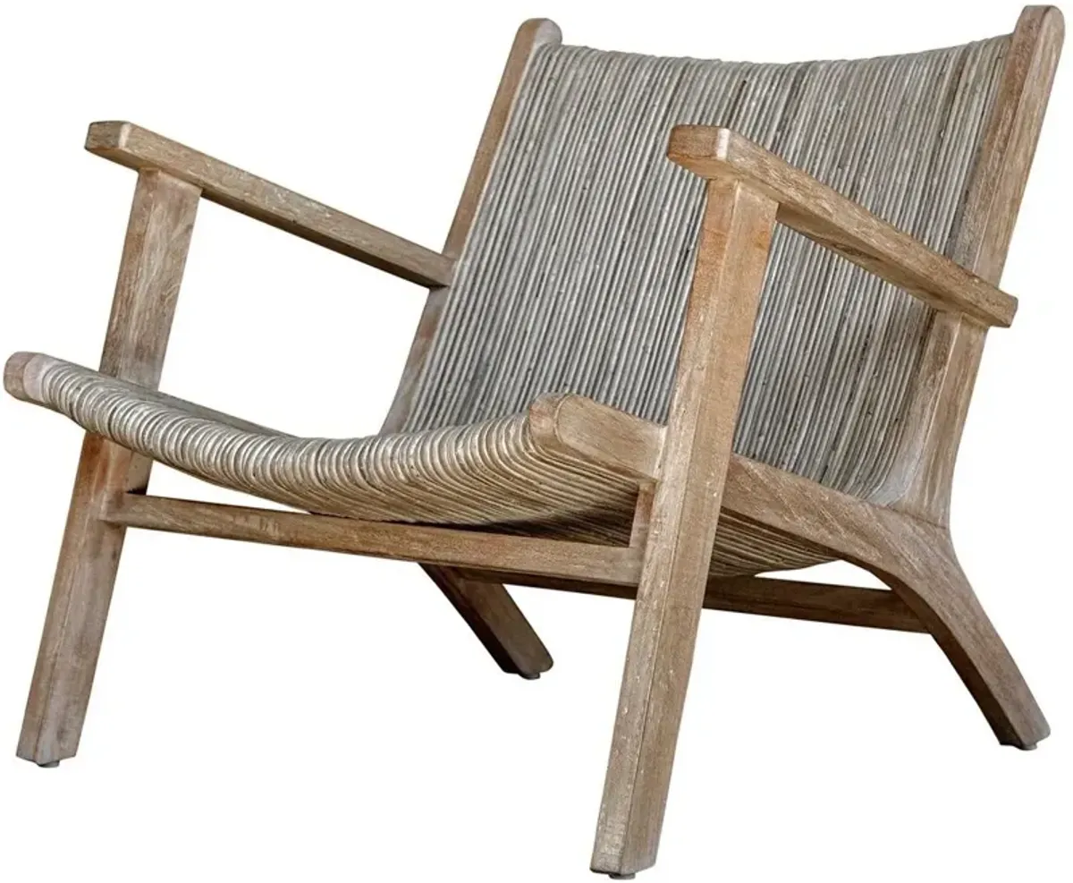 Uttermost Aegea Natural Rattan Accent Arm Chair