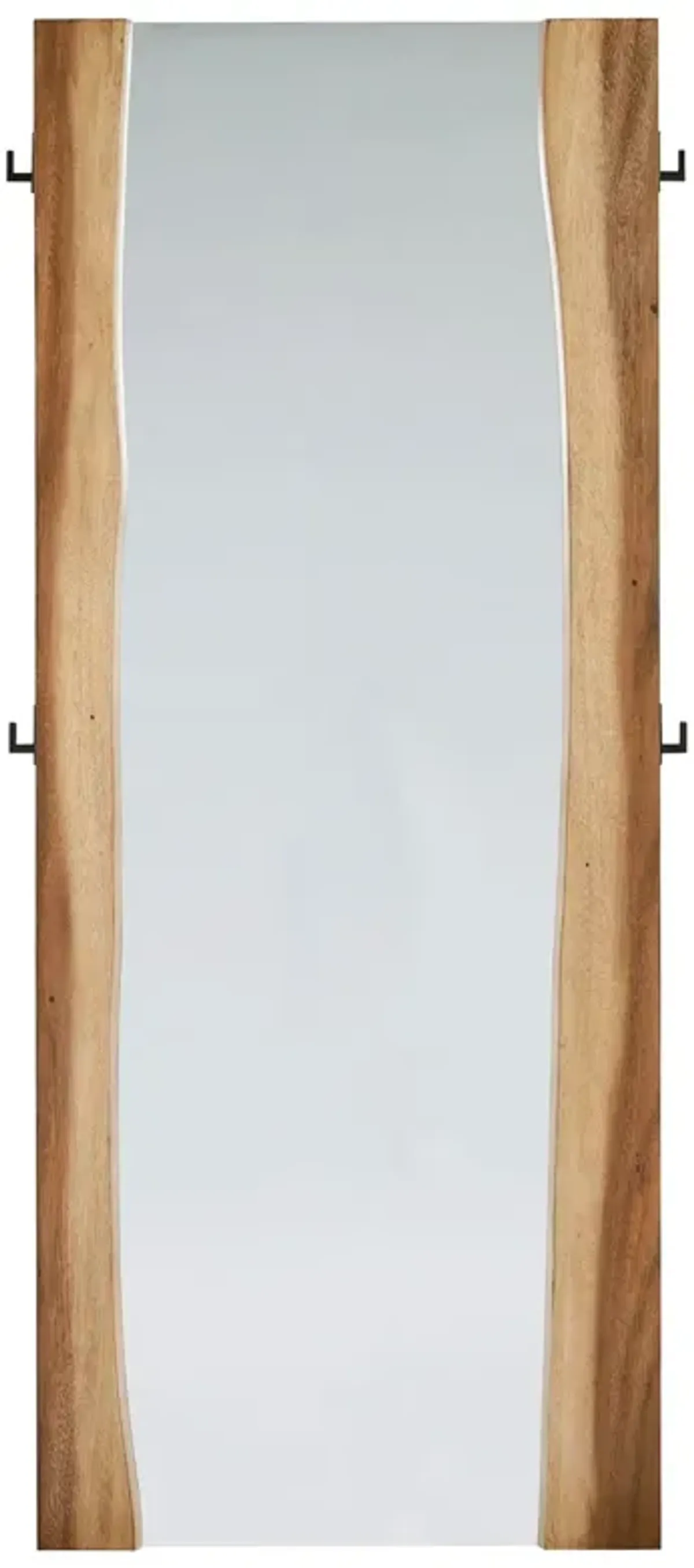 Coaster Winslow 31 X 76 Inch Standing Floor Mirror Smokey Walnut