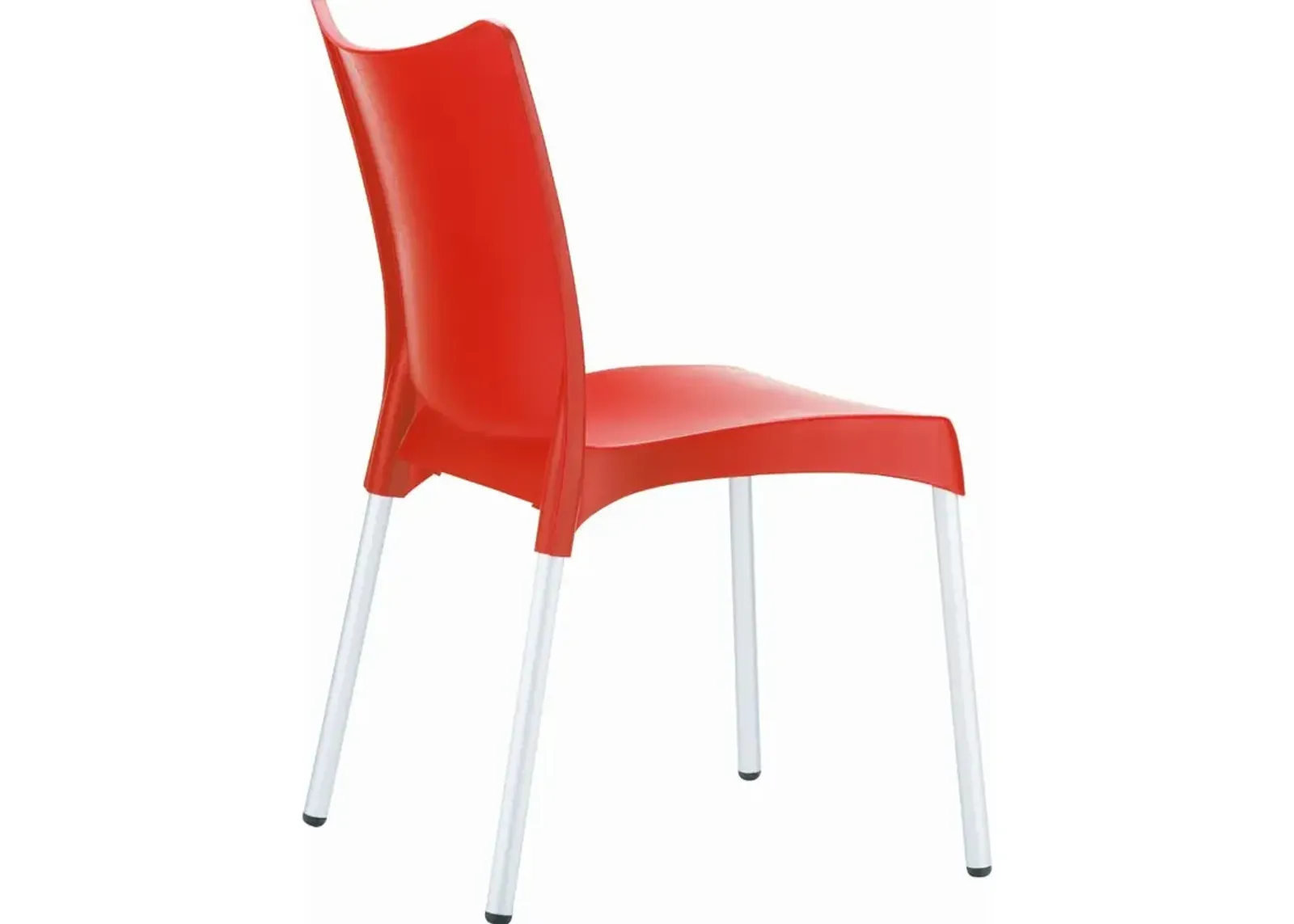 Compamia Juliette Resin Dining Chair Red