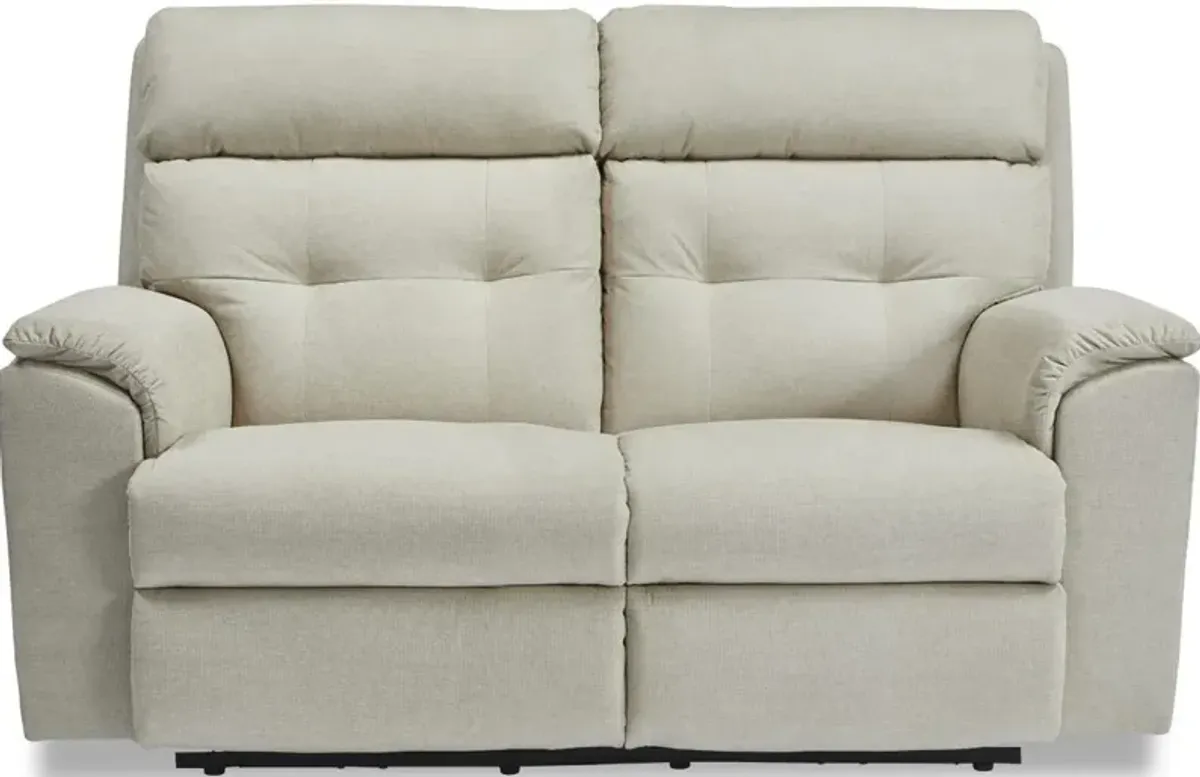 Flexsteel Mason Cashmere Reclining Loveseat