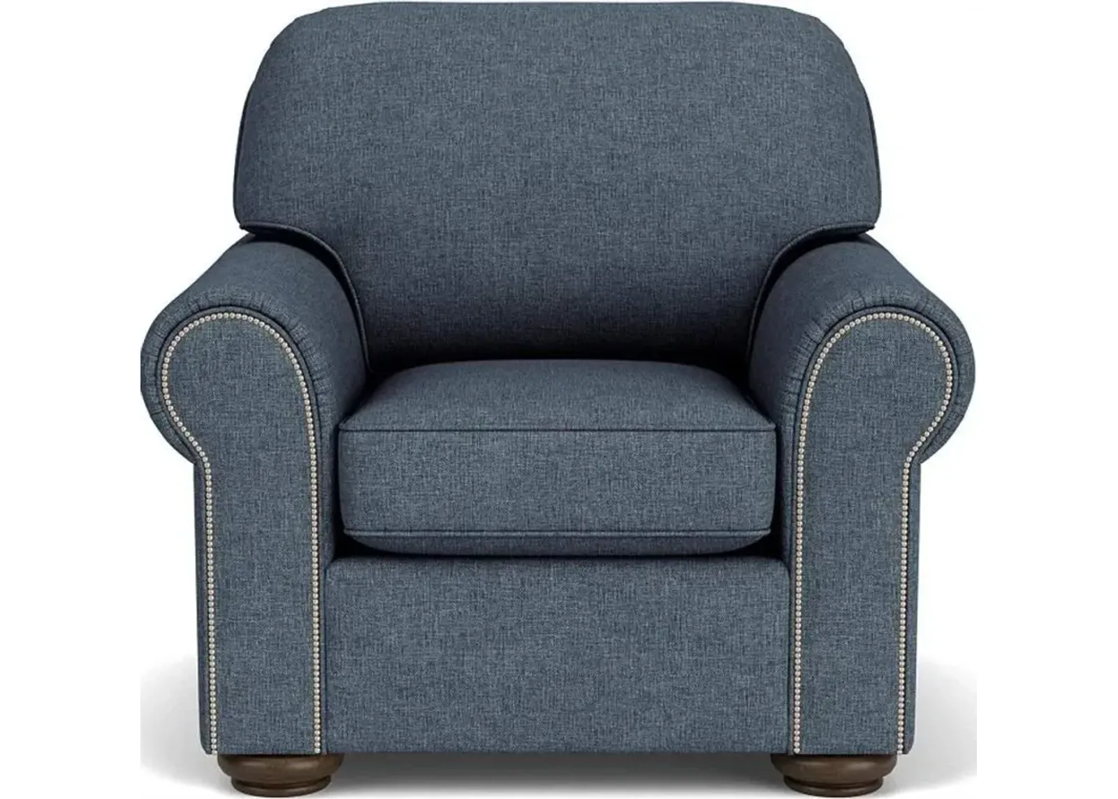 Flexsteel Preston Blue Dusk Oversized Chair