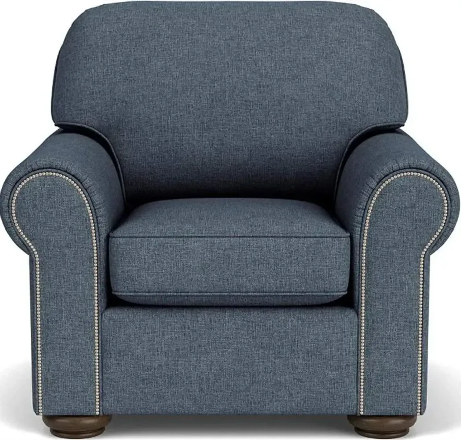 Flexsteel Preston Blue Dusk Oversized Chair