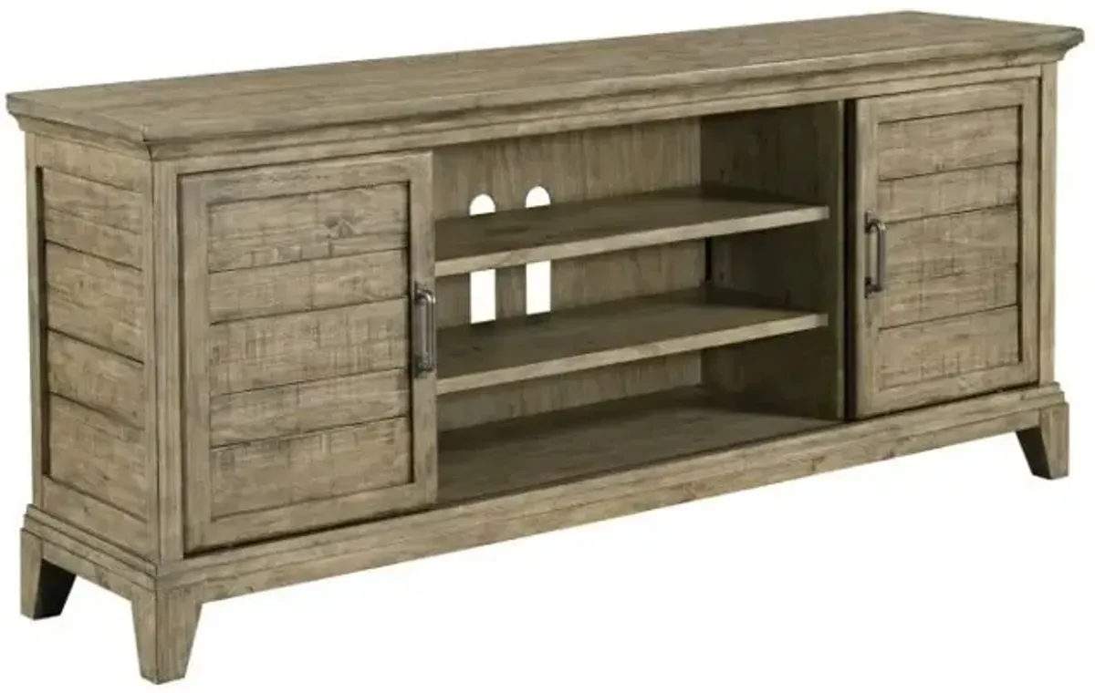 Kincaid Plank Road Arden Entertainment Console in Stone