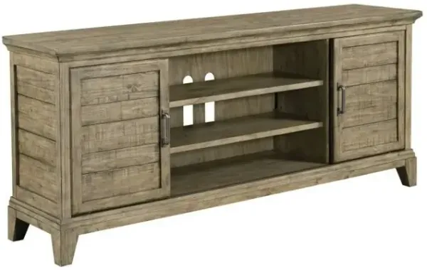 Kincaid Plank Road Arden Entertainment Console in Stone