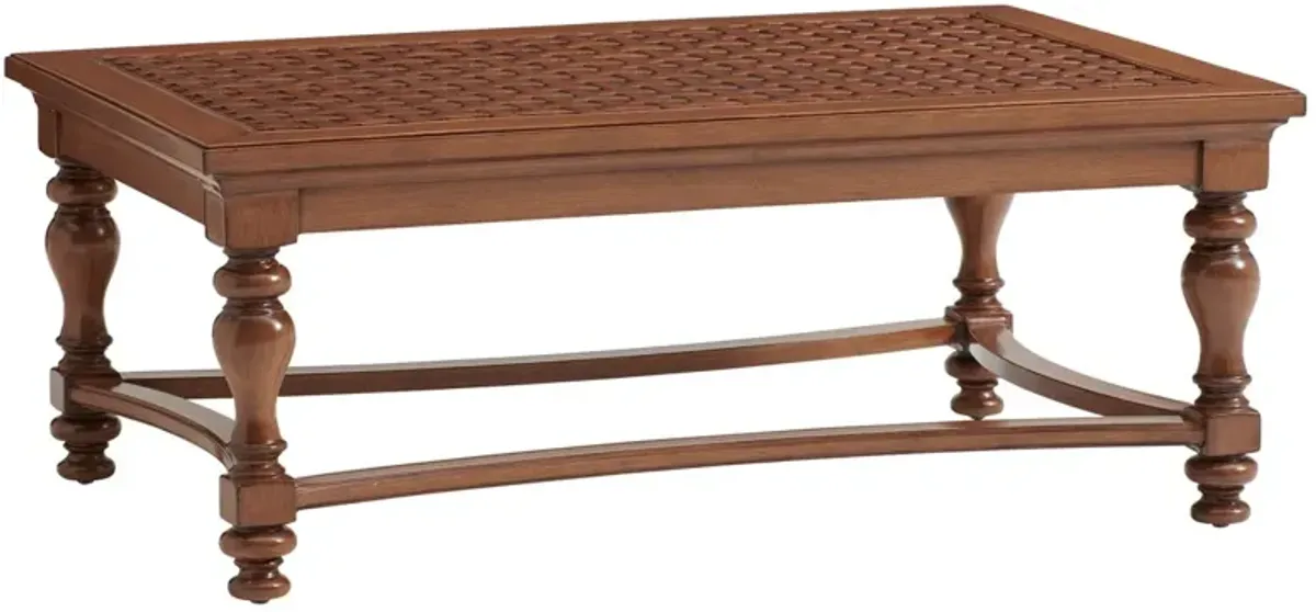 Tommy Bahama Outdoor by Lexington Harbor Isle Rectangular Cocktail Coffee Table