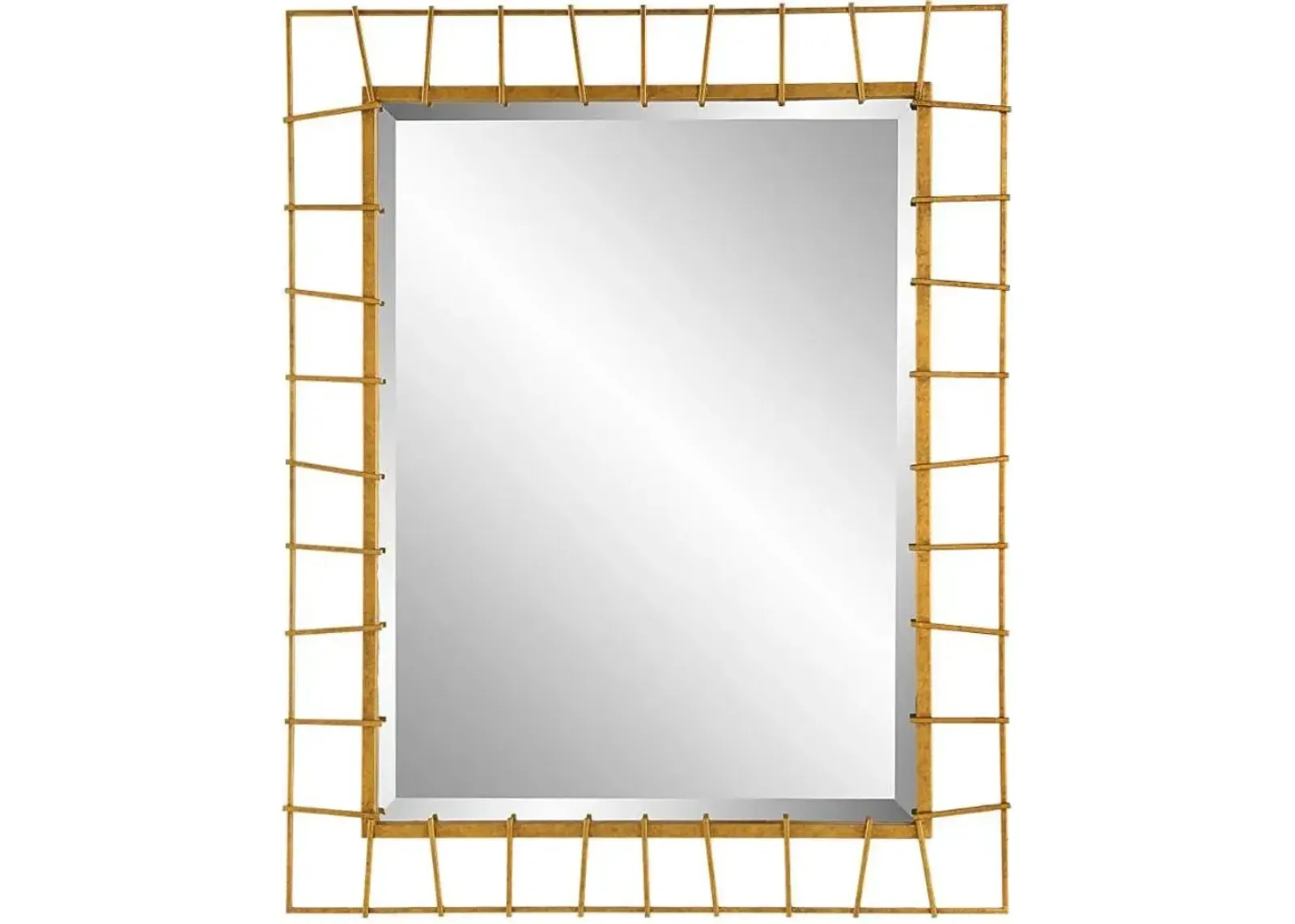 Uttermost Townsend Antiqued Gold Mirror