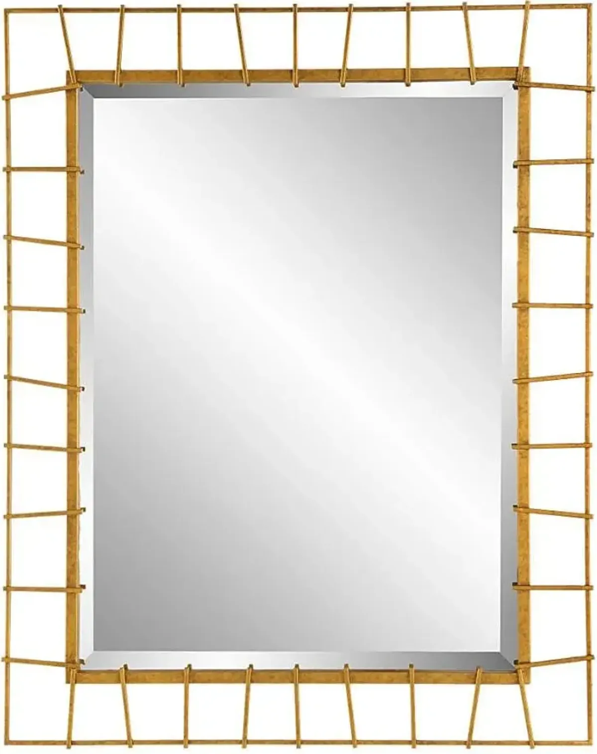 Uttermost Townsend Antiqued Gold Mirror