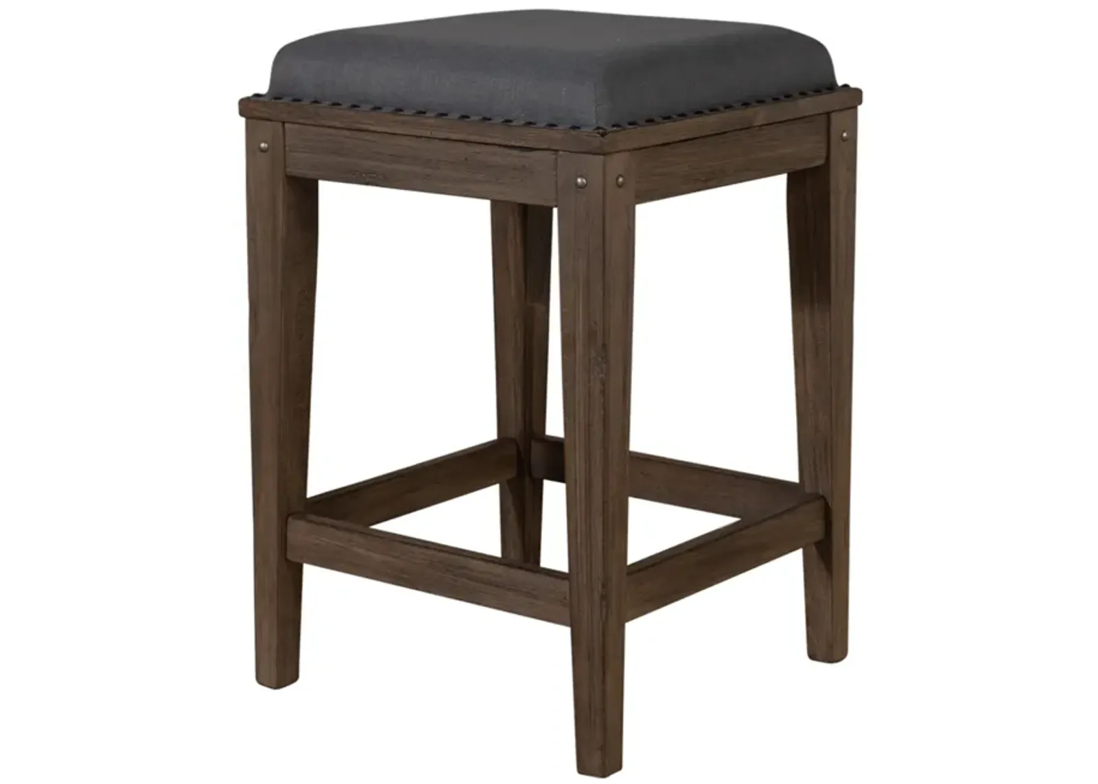 Liberty Furniture Sonoma Road 4-Piece Weathered Beaten Bark Console Bar Stools & Table Set