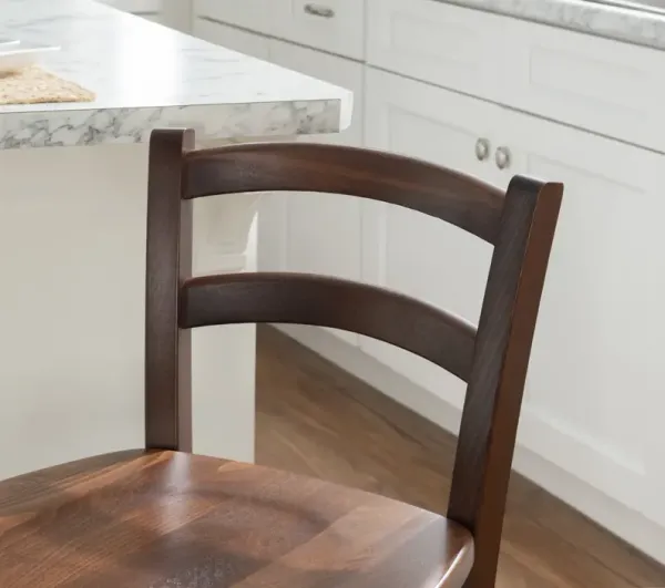 EMILO COUNTER STOOL - WALNUT