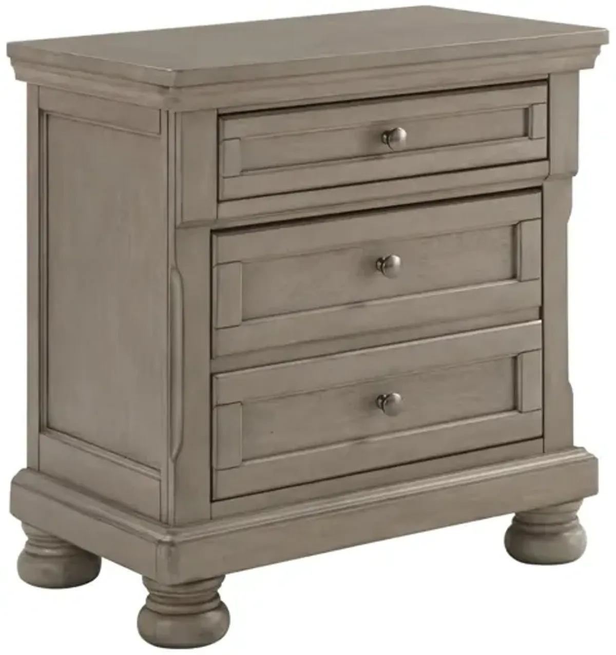 Ashley Lettner Light Gray Nightstand