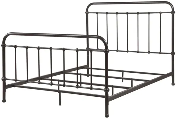 Coaster Livingston Metal Queen Open Frame Bed Dark Bronze