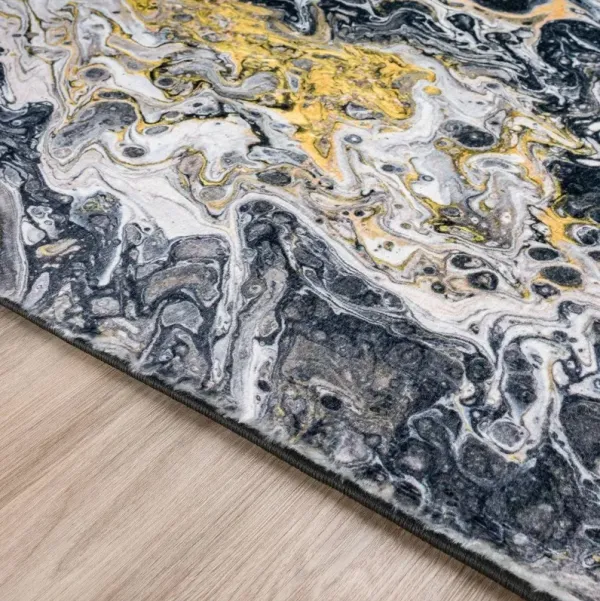 Dalyn Kikiamo Graphite 5'X8' Area Rug