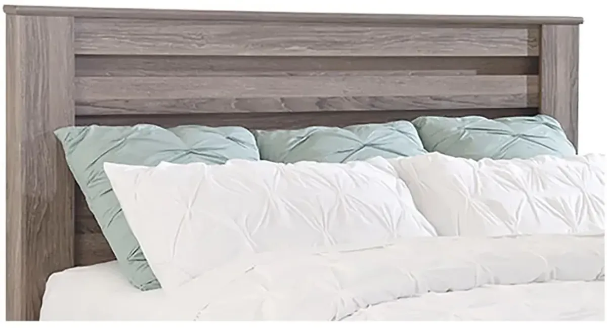 Ashley Zelen Warm Gray Queen/Full Panel Headboard