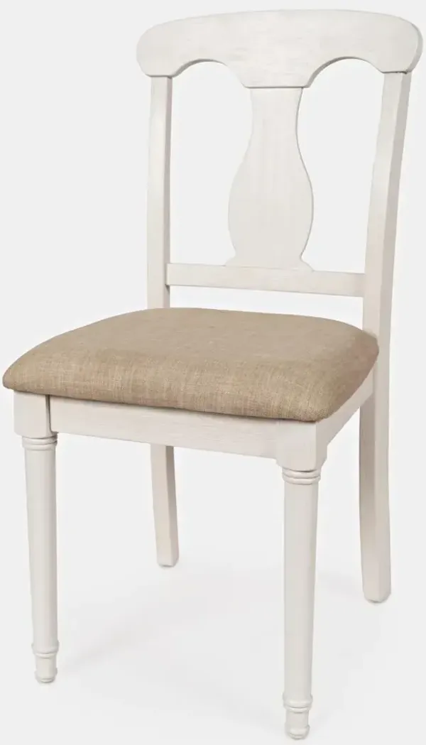 Jofran Grafton Farms White Home Office Desk Chair
