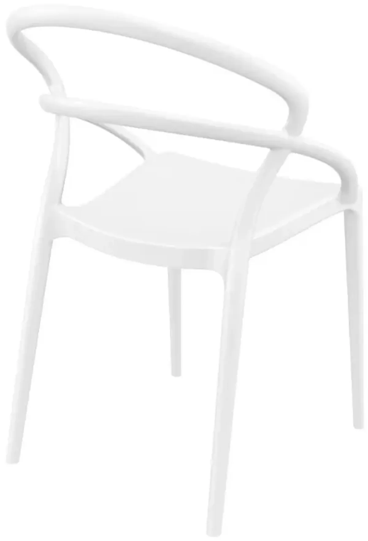 Compamia Pia Dining Chair White