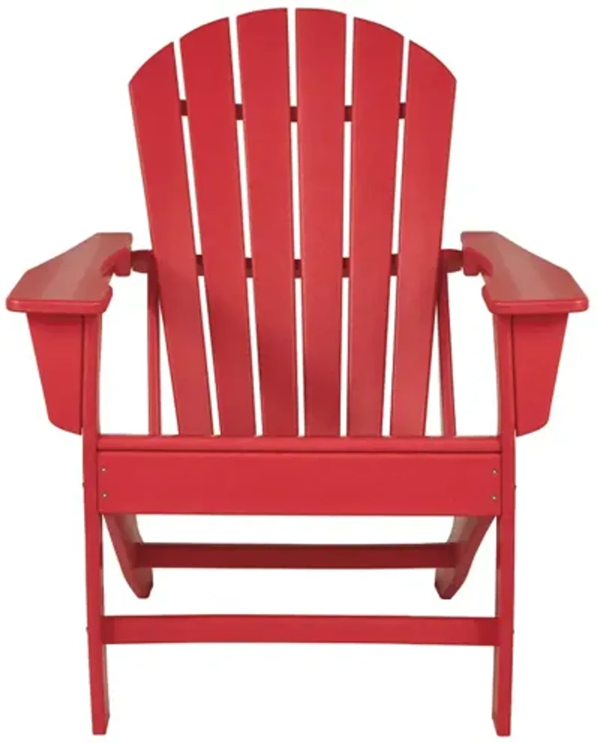 Ashley Sundown Treasure Adirondack Chair Red Signature Design