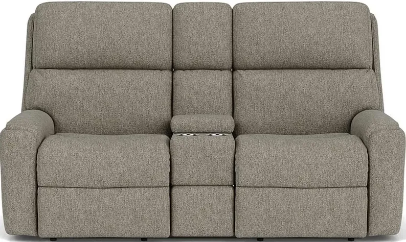 RIO VAPOR RECLINING LOVESEAT WITH CONSOLE