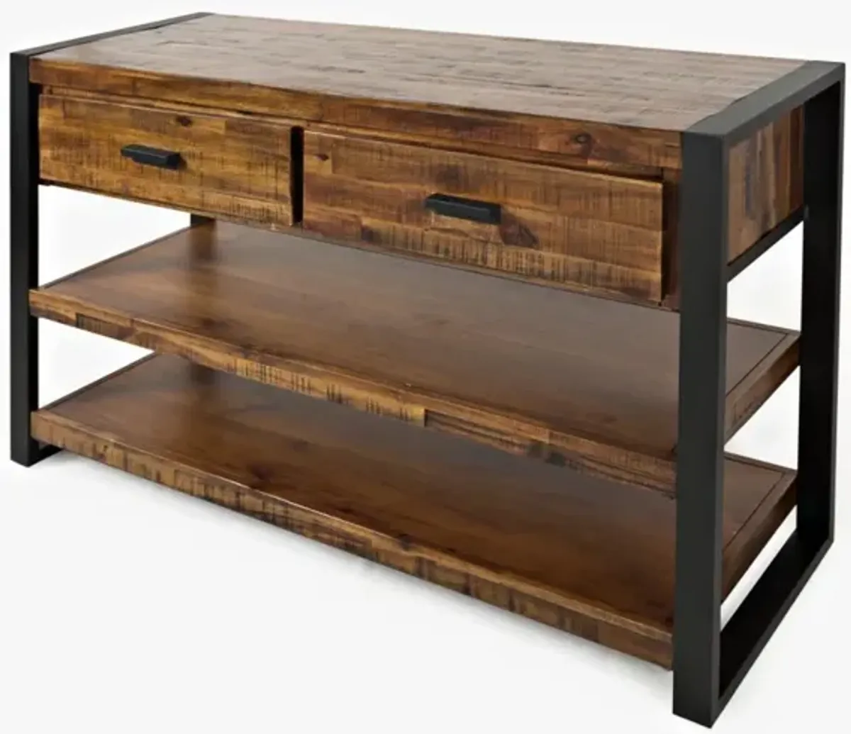 Jofran Loftworks Sofa Table with Drawers