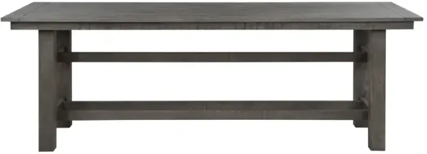 FERRAND RUSTIC FARMHOUSE COUNTER HEIGHT DINING TABLE - GREY