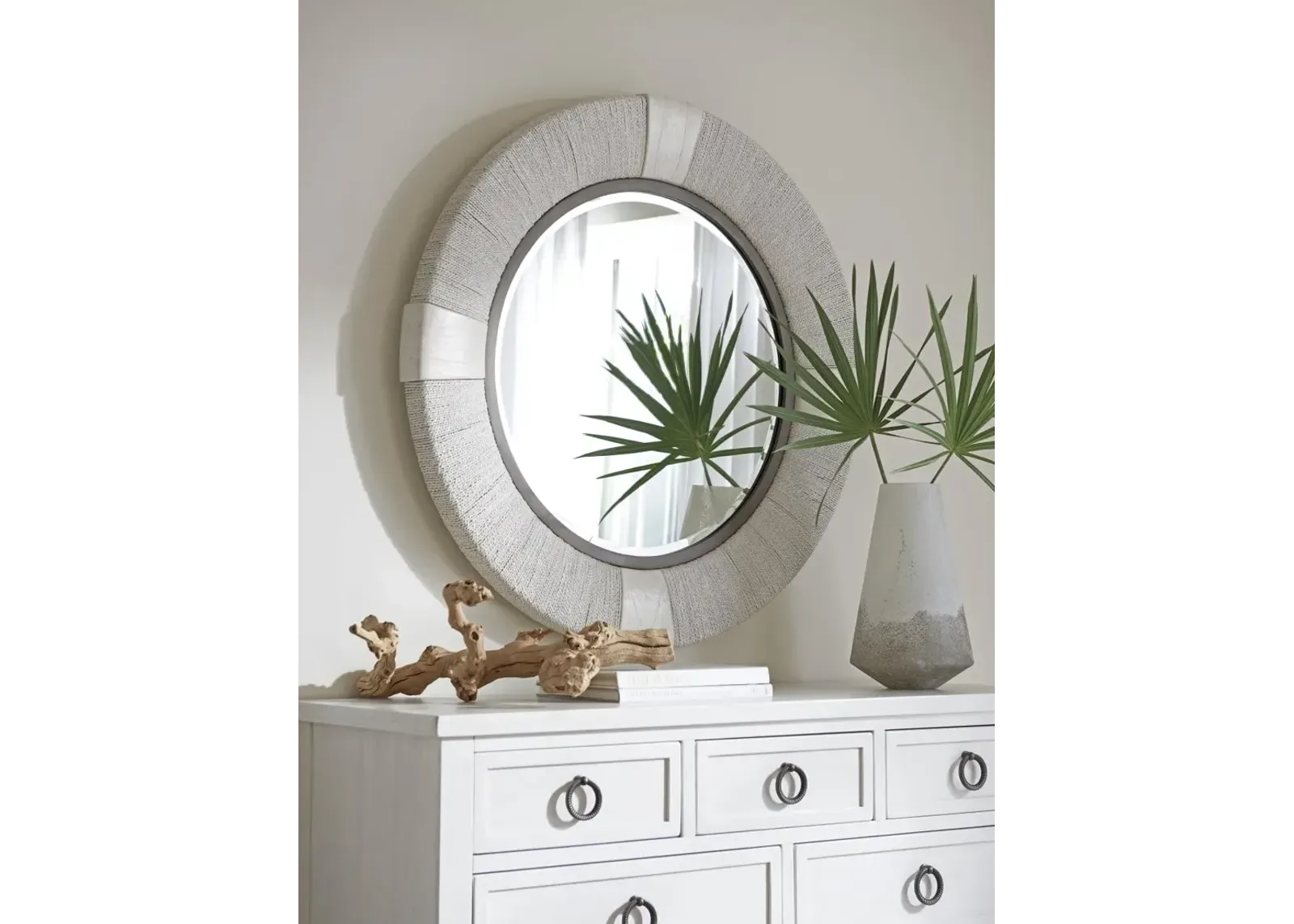 Tommy Bahama Home by Lexington Ocean Breeze Seacroft Round Mirror